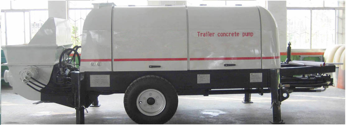 concrete pump trailer 