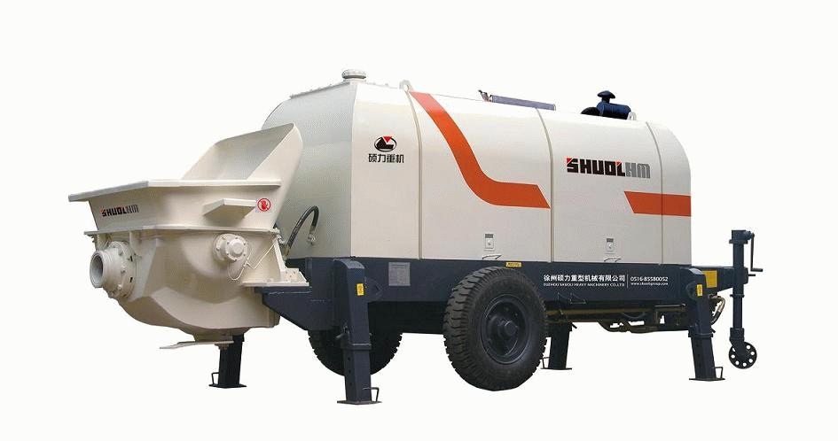 Professional Production Modern Design Portable Diesel Concrete Pump 