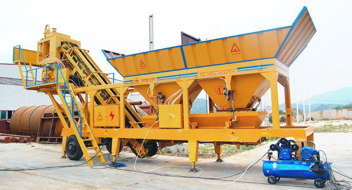 Customizable High-Performance Yhzs75 Cement Concrete Mixing Plant 