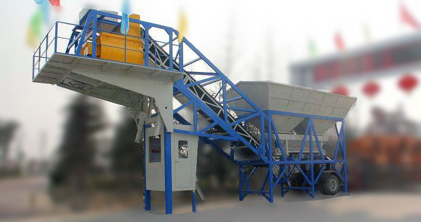 Made in China Building Mobile Concrete Mixing Plant 